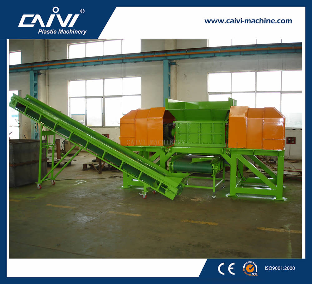 Double Shaft Shredder Machine